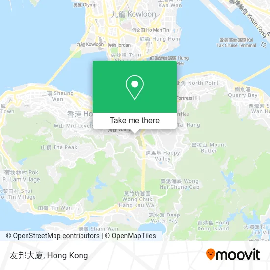 友邦大廈 map
