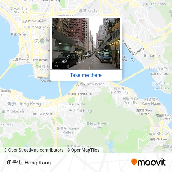 堡壘街地圖