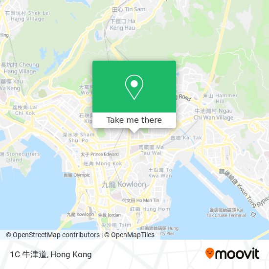 1C 牛津道 map
