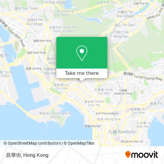 昌華街 map