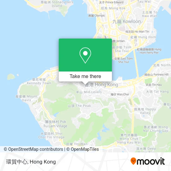 環貿中心地圖