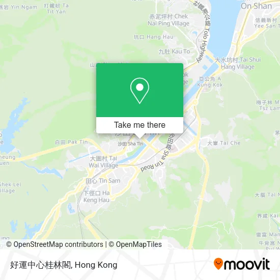 好運中心桂林閣 map