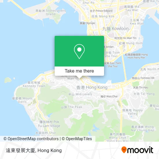 遠東發展大廈 map