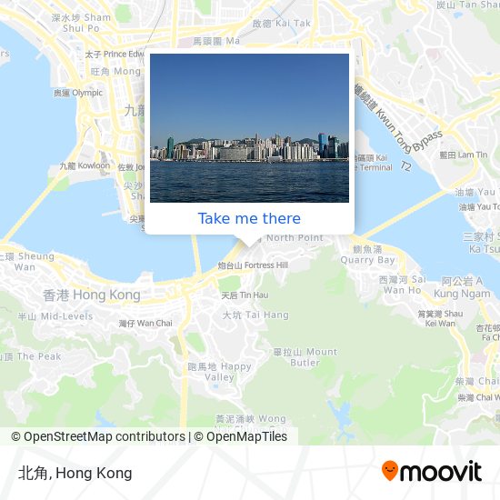 北角地圖