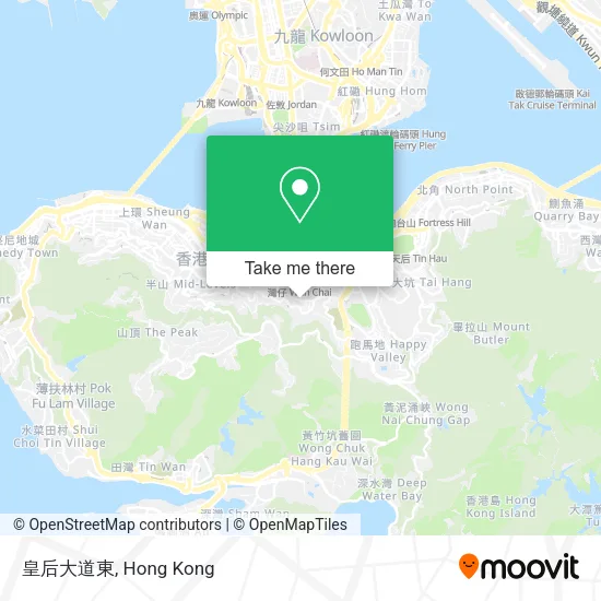 皇后大道東 map