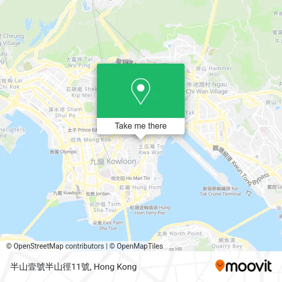 半山壹號半山徑11號地圖