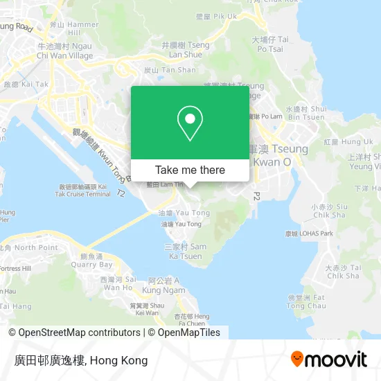 廣田邨廣逸樓地圖