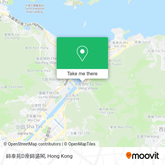 錦泰苑D座錦盛閣地圖