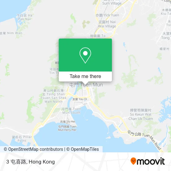 3 屯喜路 map