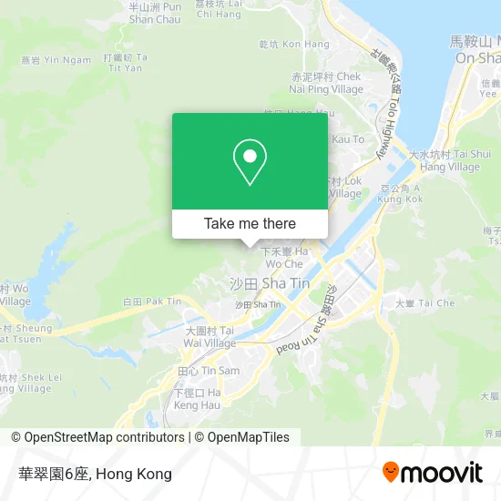 華翠園6座 map