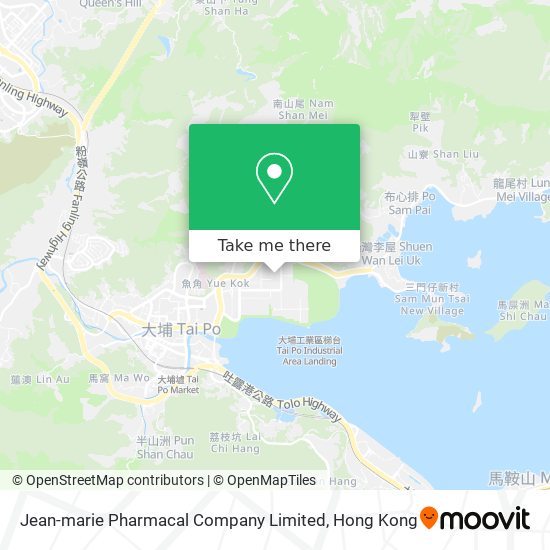 Jean-marie Pharmacal Company Limited map