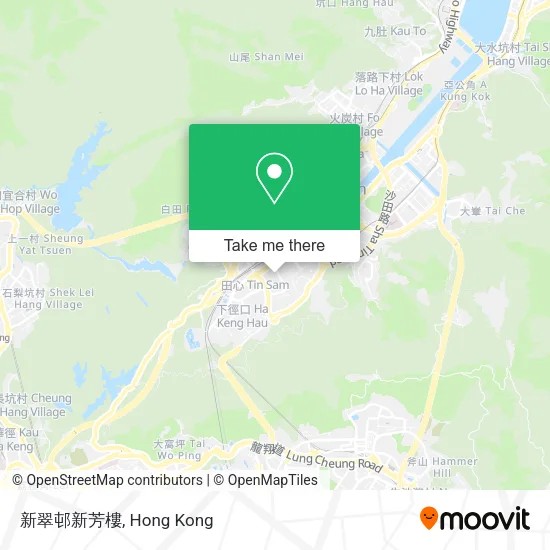 新翠邨新芳樓地圖