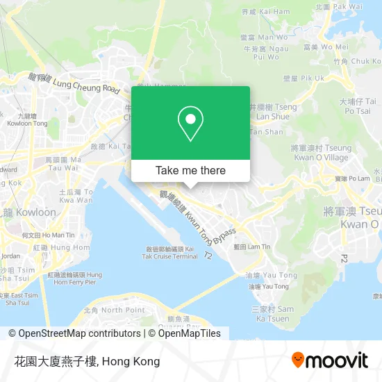 花園大廈燕子樓地圖