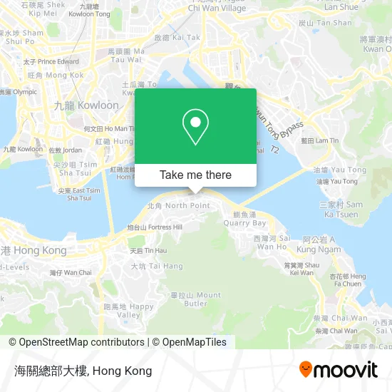 海關總部大樓地圖