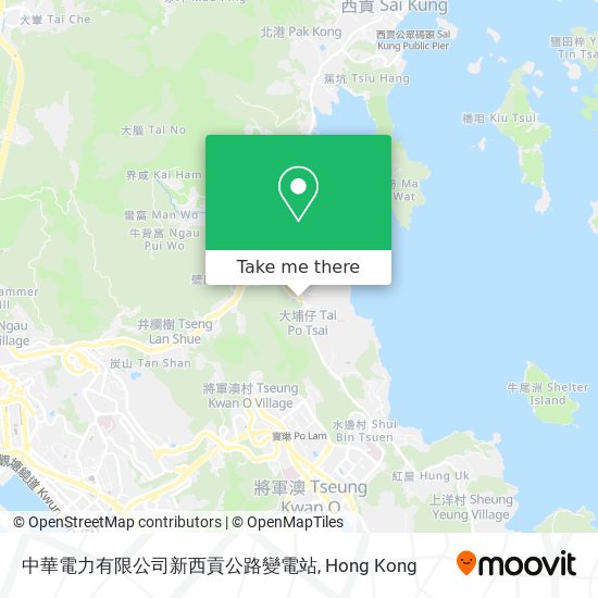 中華電力有限公司新西貢公路變電站 map