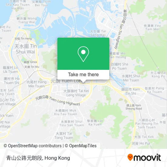 青山公路元朗段 map