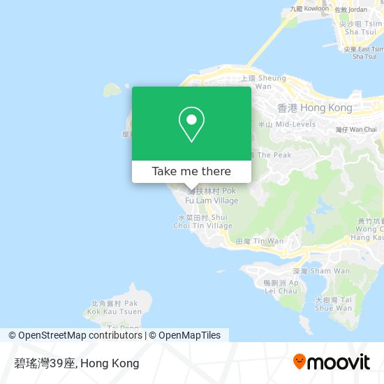 碧瑤灣39座地圖