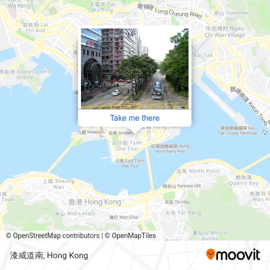 漆咸道南 map