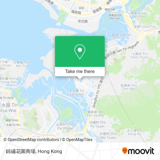 錦繡花園商場 map