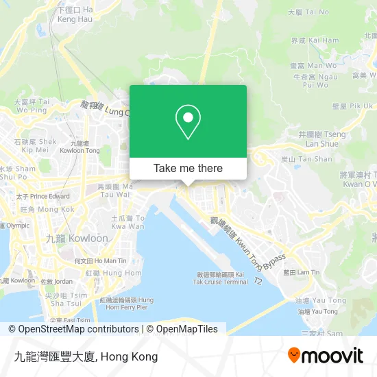 九龍灣匯豐大廈地圖
