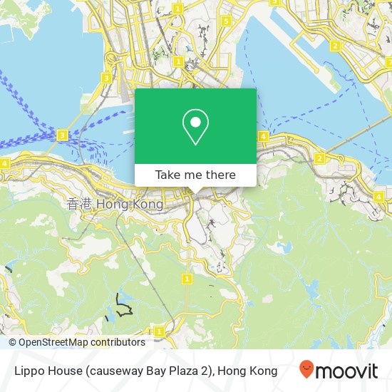 Lippo House (causeway Bay Plaza 2) map