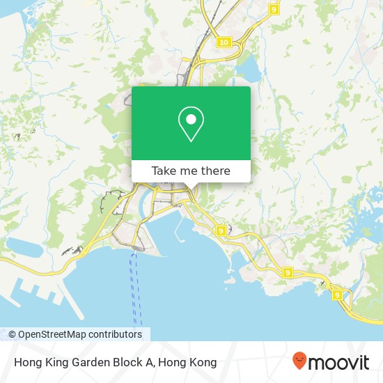 Hong King Garden Block A map
