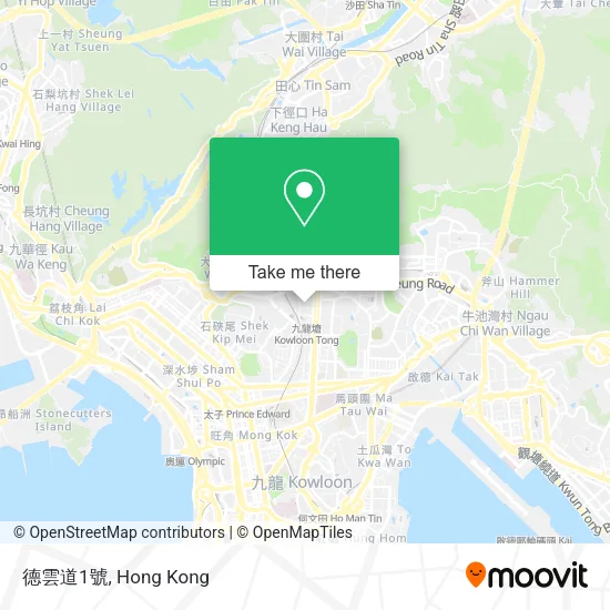 德雲道1號 map