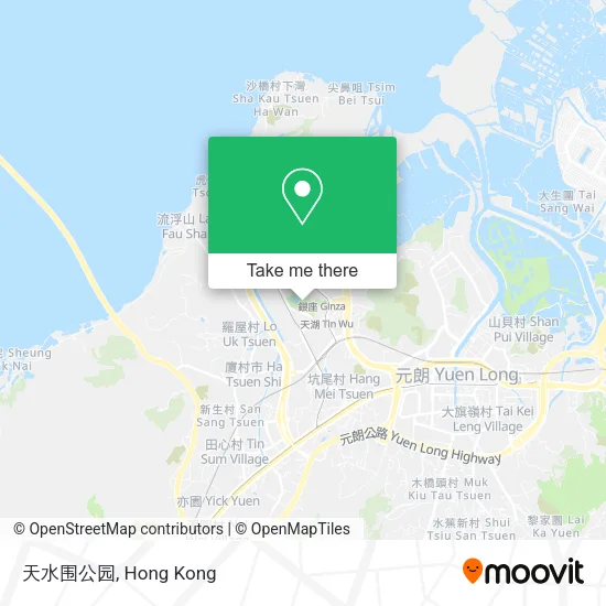 天水围公园 map