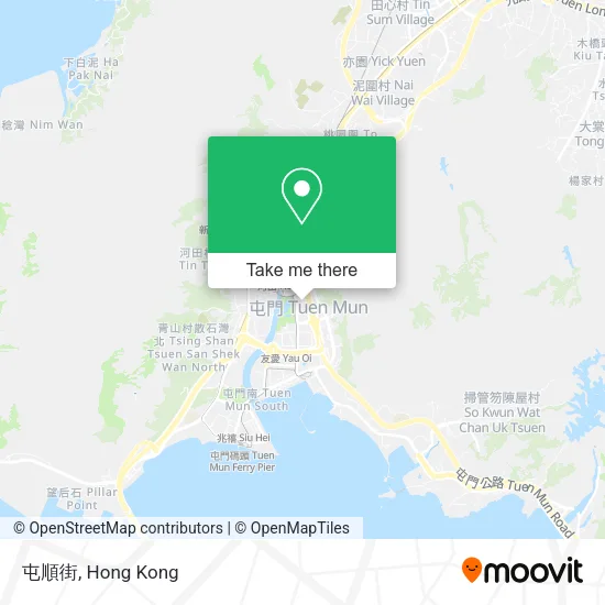 屯順街地圖