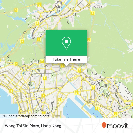 Wong Tai Sin Plaza map