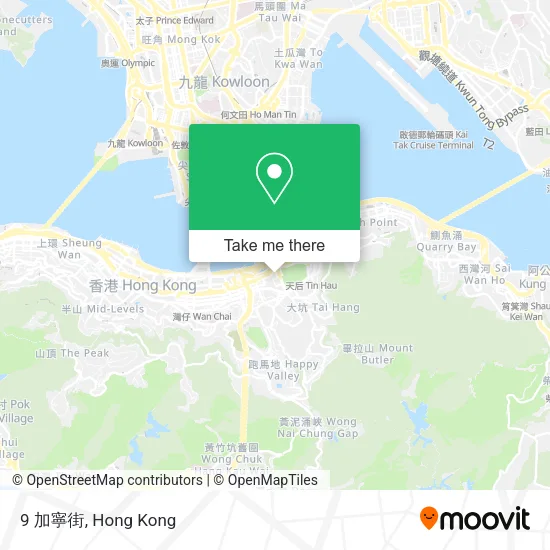 9 加寧街地圖