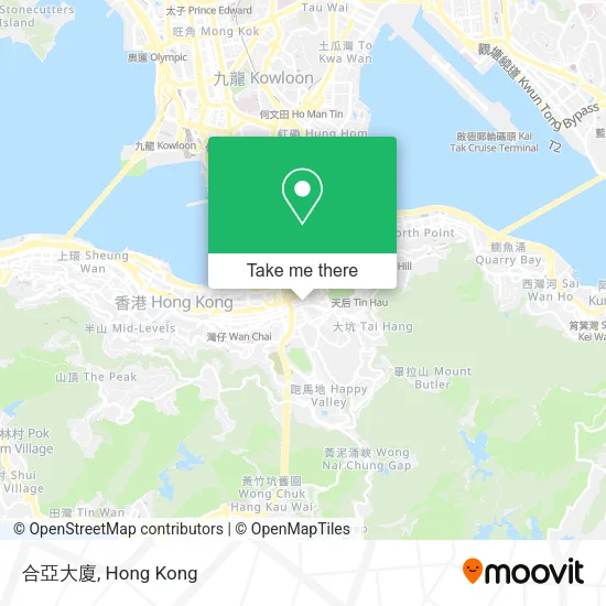 合亞大廈 map