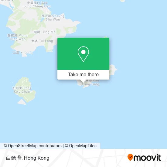 白鰽灣 map