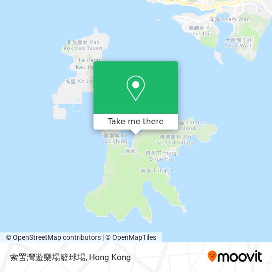 索罟灣遊樂場籃球場 map