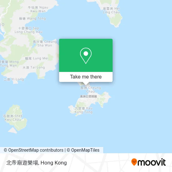 北帝廟遊樂場地圖