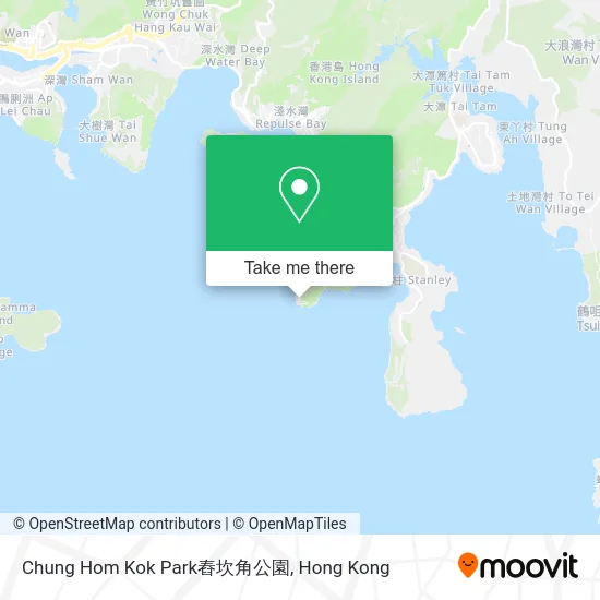Chung Hom Kok Park舂坎角公園 map