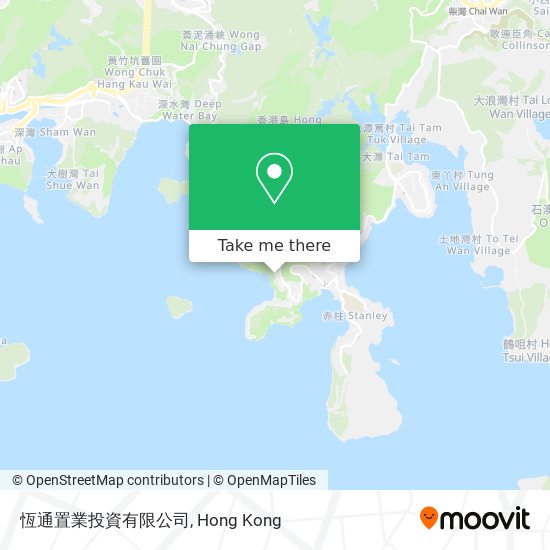 恆通置業投資有限公司 map