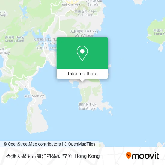 香港大學太古海洋科學研究所 map