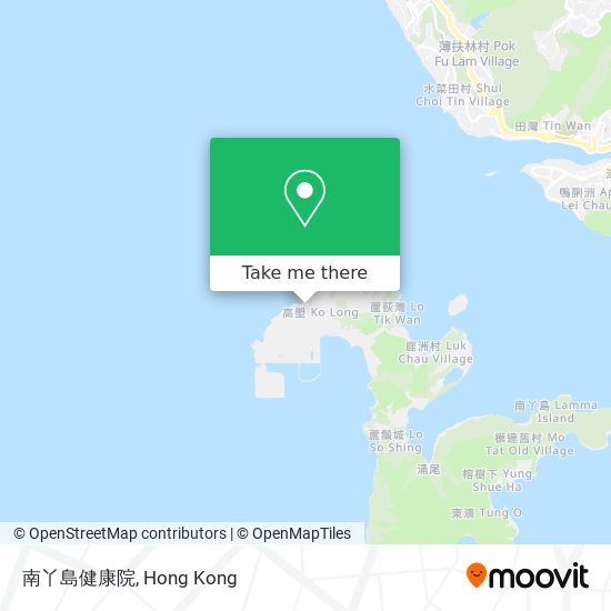 南丫島健康院 map