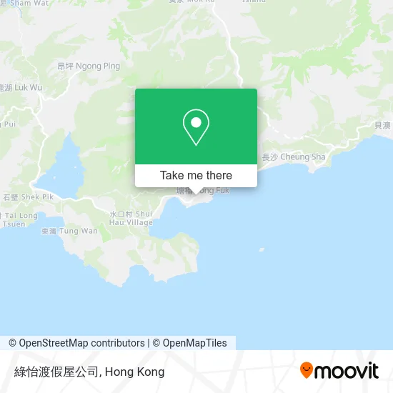 綠怡渡假屋公司 map