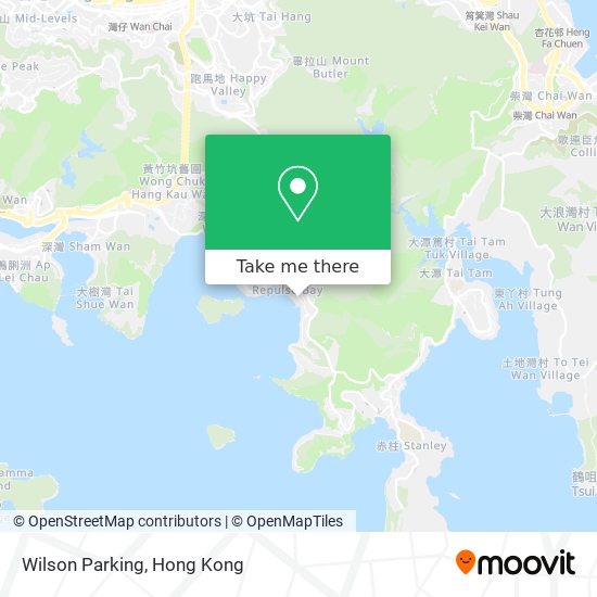 Wilson Parking map