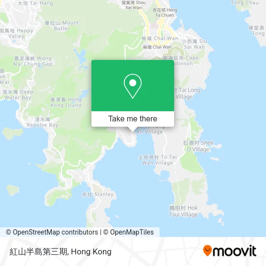紅山半島第三期地圖