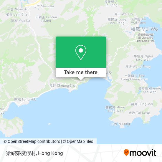 梁紹榮度假村 map