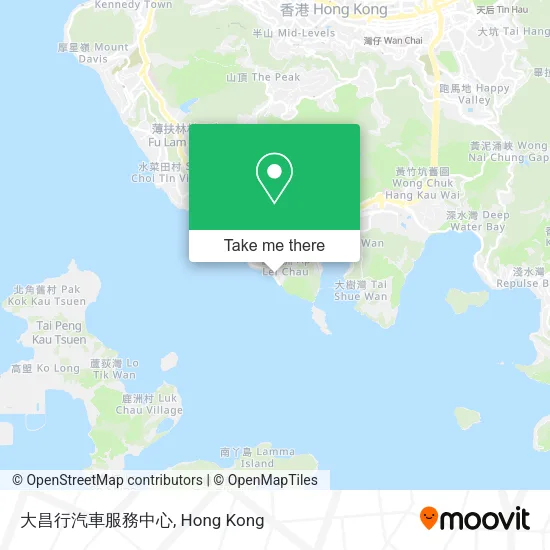 大昌行汽車服務中心地圖