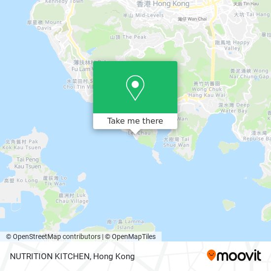 NUTRITION KITCHEN map