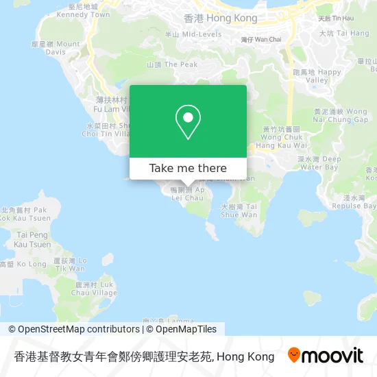 香港基督教女青年會鄭傍卿護理安老苑 map