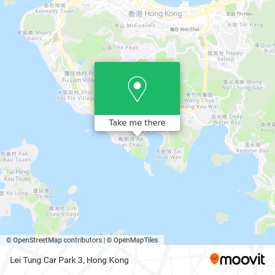 Lei Tung Car Park 3 map