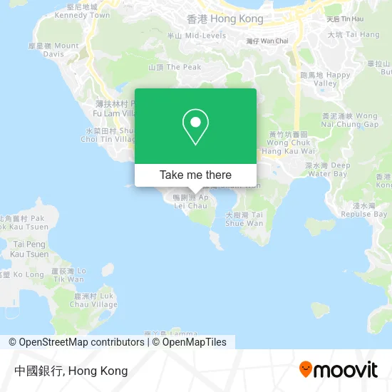 中國銀行地圖