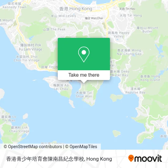 香港青少年培育會陳南昌紀念學校地圖