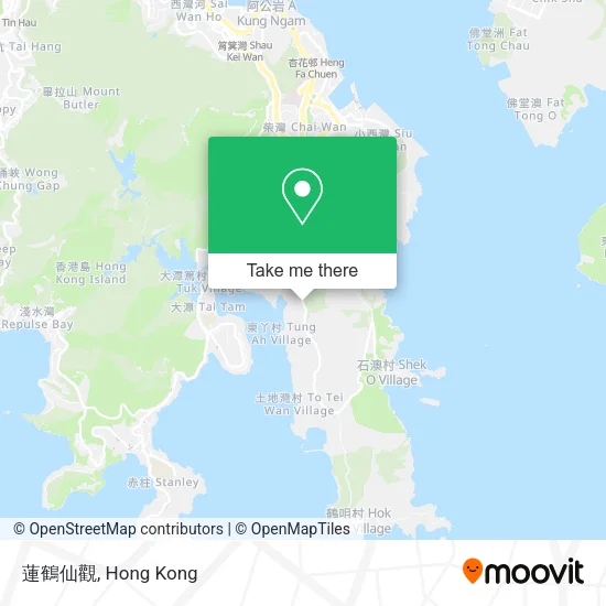 蓮鶴仙觀 map